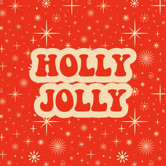 Christmas Stickers - Pack of 20 - Holly Jolly