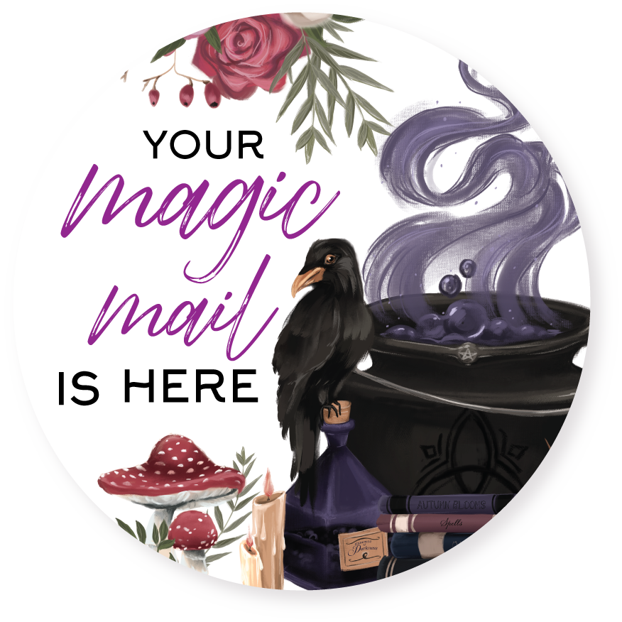 WITCHY MAIL STICKERS