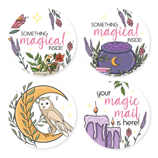 WITCHY MAIL STICKERS